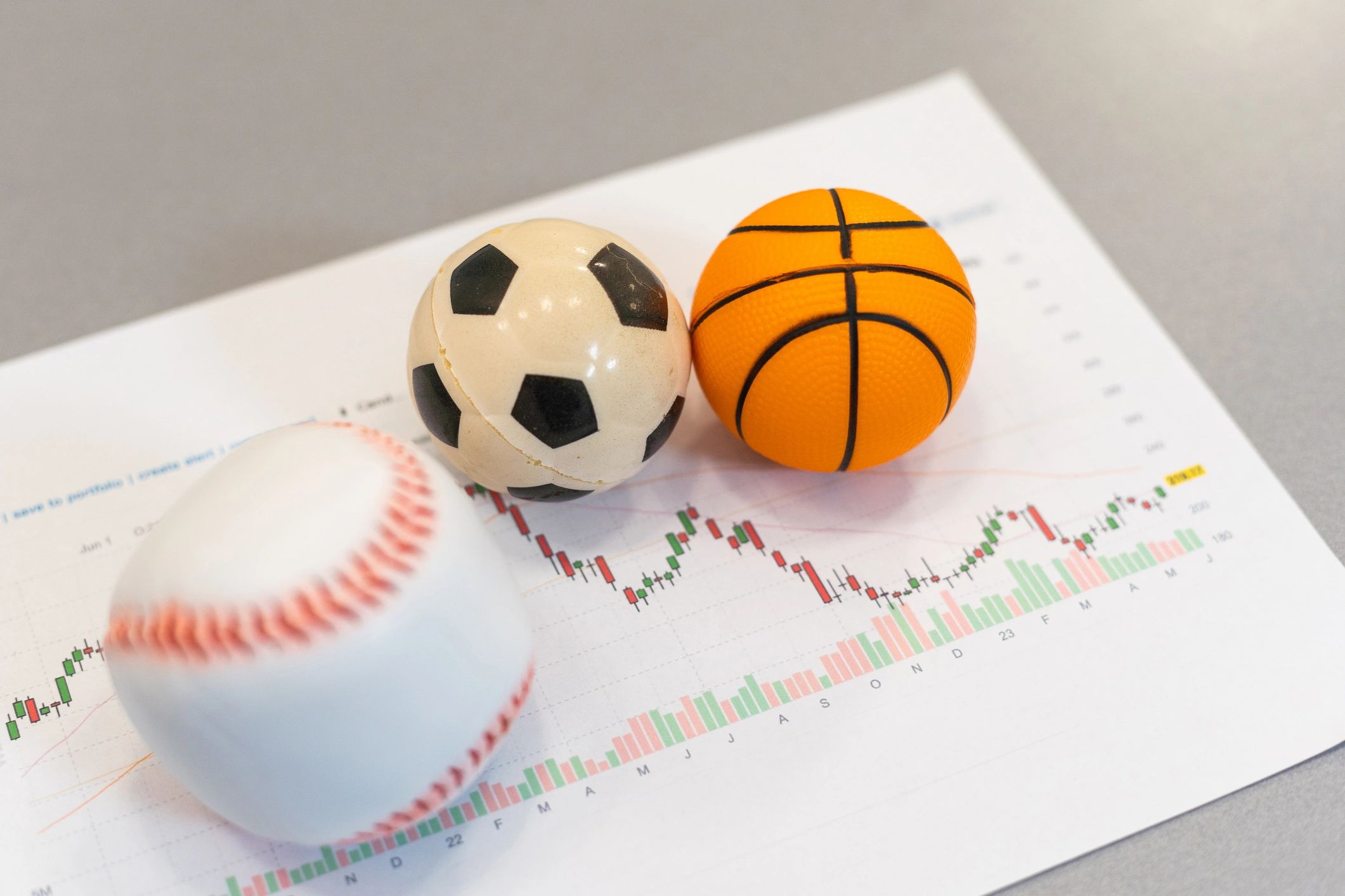 Basketball-themed graphic on a ball, representing sports energy